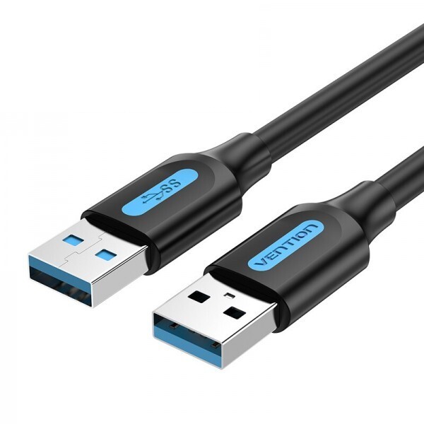 Кабель Vention USB - USB V 3.0 (M/M), 1.5 м, Black (CONBG)