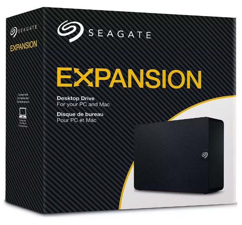 Внешний жесткий диск 3.5" USB 10.0TB Seagate Expansion Desktop Black (STKP10000400)