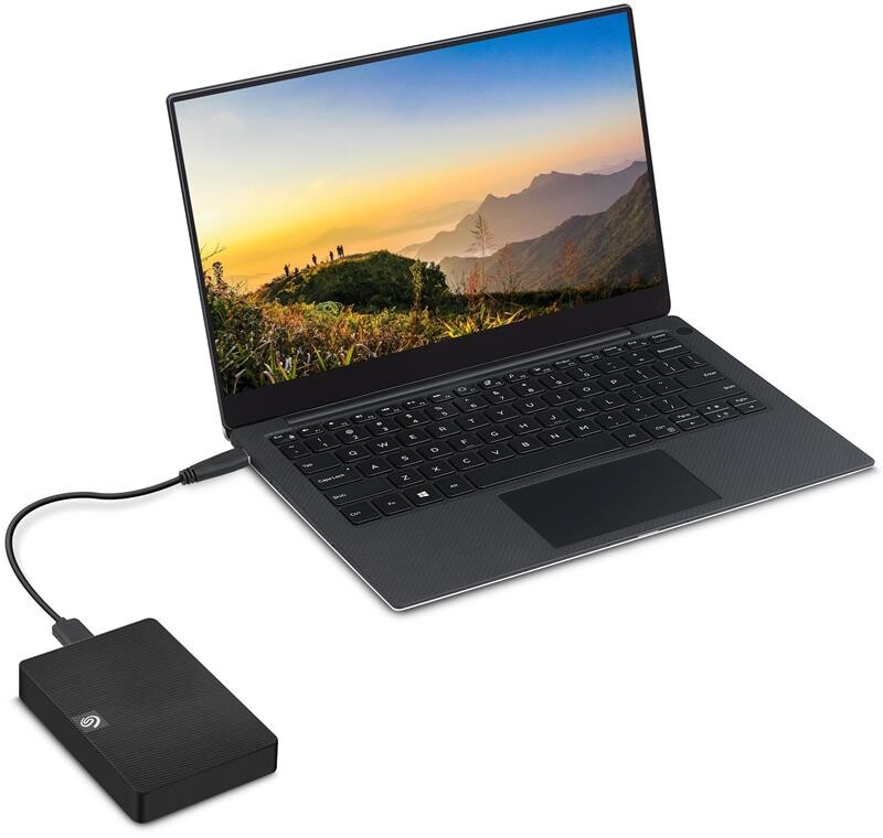 Внешний жесткий диск 2.5" USB 2.0TB Seagate Expansion Portable Black (STKM2000400)