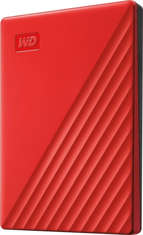 Внешний жесткий диск 2.5" USB 4.0TB WD My Passport Red (WDBPKJ0040BRD-WESN)