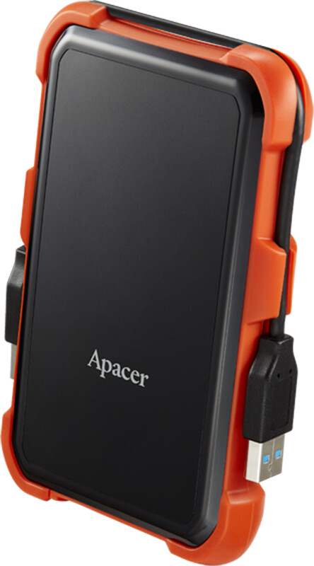 Внешний жесткий диск 2.5" USB 2.0TB Apacer AC630 Black/Orange (AP2TBAC630T-1)