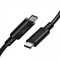 Фото - Кабель Choetech USB Type-C - USB Type-C (M/M), 0.8 м, Black (XCC-1028-BK) | click.ua