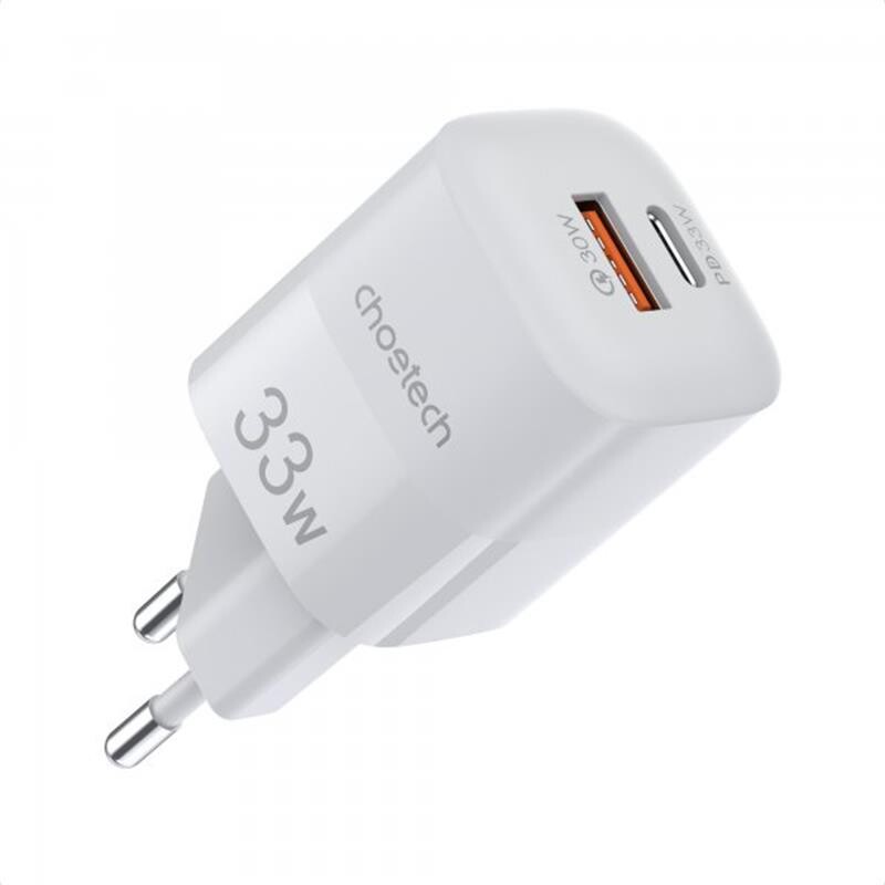 Сетевое зарядное устройство Choetech White (PD5006-EU-WH)