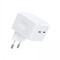 Фото - Мережевий зарядний пристрій Choetech White (Q5008-EU-WH) | click.ua