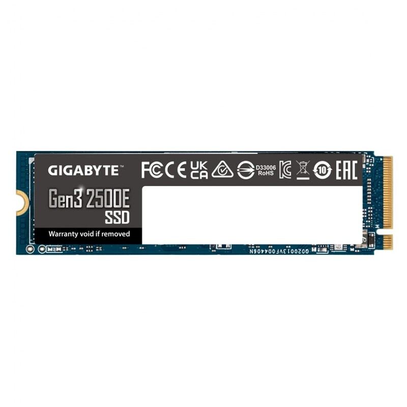 Накопичувач SSD  500GB Gigabyte Gen3 2500E M.2 PCIe NVMe 3.0 x4 3D TLC (G325E500G)