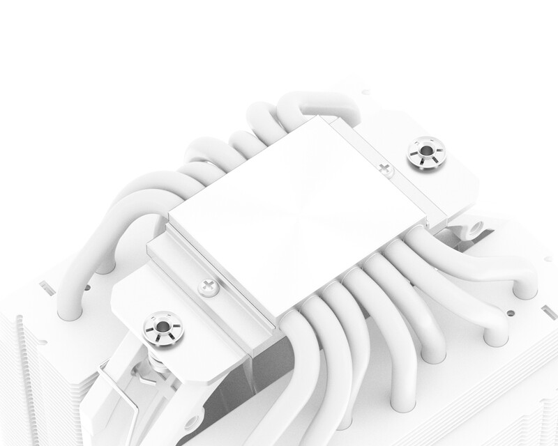 Кулер процессорный ID-Cooling SE-207-XT Slim Snow White