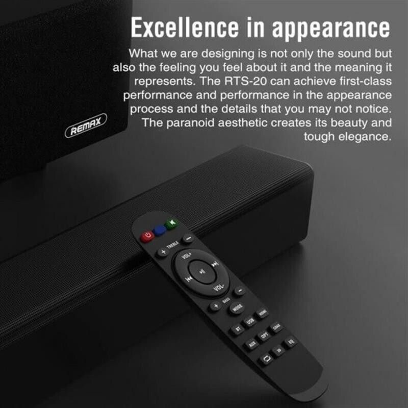 Домашний кинотеатр Remax RTS-20 Tris Sound Bar (6954851292869)