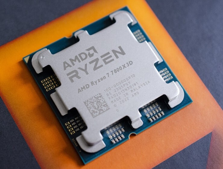 Процессор AMD Ryzen 7 7800X3D 4.2GHz (96MB, Zen 4, 120W, AM5) Box (100-100000910WOF)