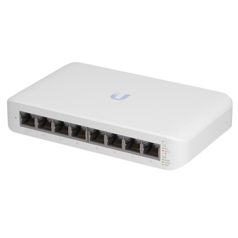 Коммутатор Ubiquiti UniFi Lite 8 PoE (USW-Lite-8-PoE)