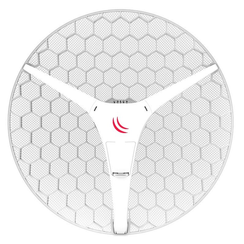 Точка доступа Mikrotik LHG XL 5 ac (RBLHGG-5acD-XL4pack) (716Mhz/256Mb 1xGE, 5Ghz, 27dBi, 4-pack)