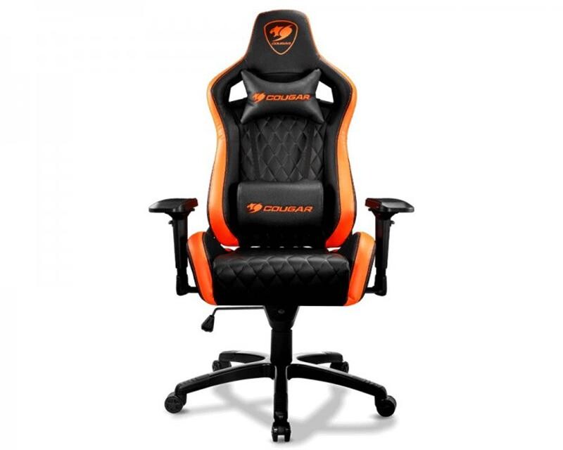 Кресло для геймеров Cougar Armor S Black-Orange