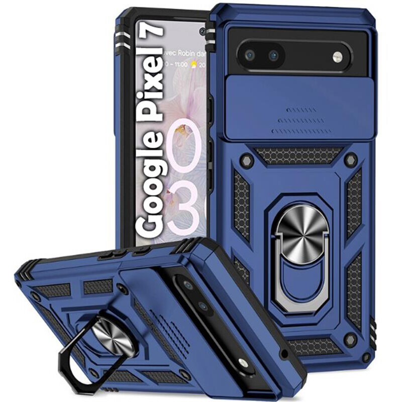 Чохол-накладка BeCover Military для Google Pixel 7 Blue (708827)