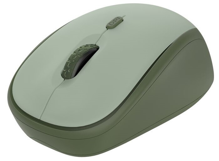 Мышь беспроводная Trust Yvi+ Silent Eco Green (24552)