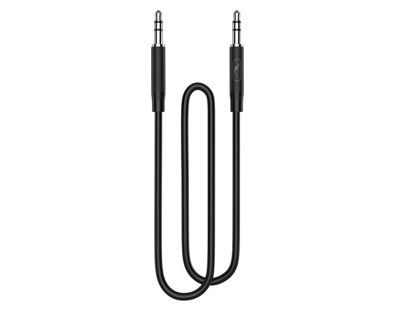 Аудио-кабель SkyDolphin SR15 3.5 мм - 3.5 мм (M/M), 2 м, Black (AUX-000070)