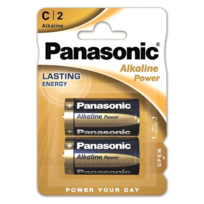 Батарейка Panasonic Alkaline Power C/LR14 BL 2 шт