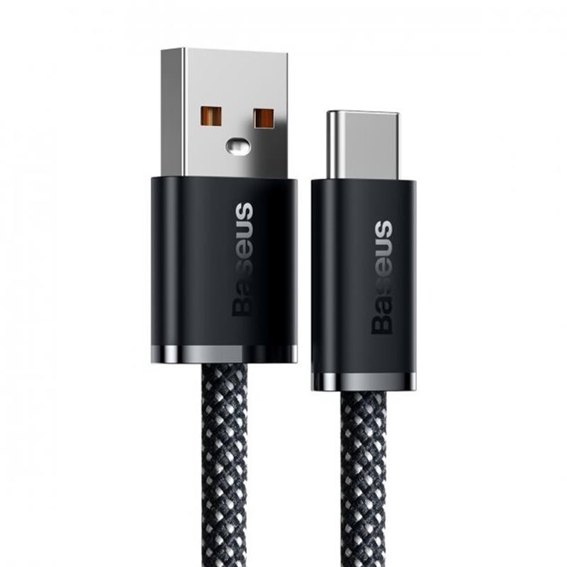 Кабель Baseus Dynamic USB-USB Type-C, 20V/5A, 100W, 2м Grey (CALD000716)